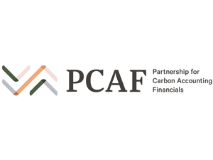 Logo of the Partnership for Carbon Accounting Financials, short PCAF
