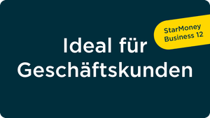 Ideal für Geschäftskunden - Produkt: StarMoney Business 12